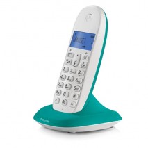 Telefono Inalambrico DECT MOTOROLA C1001 Turquesa