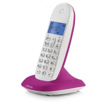 Telefono Inalambrico DECT MOTOROLA C1001 Morado