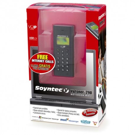 Telefono voz ip Soyntec vipfoner 290 notebook mate