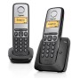 Telefono Inalambrico dect duo Gigaset A130 negro / plata