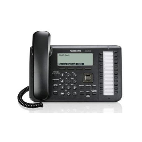 Telefono IP SIP Panasonic KX-UT136NE