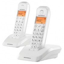 Telefono Inalambrico DECT MOTOROLA  S1202  Duo Startac  Blanco
