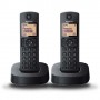 Dect Duo Panasonic TGC312 negro