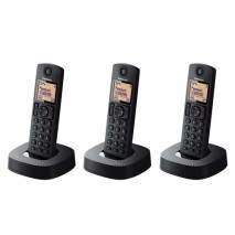 Dect  Panasonic TGC313 trio negro