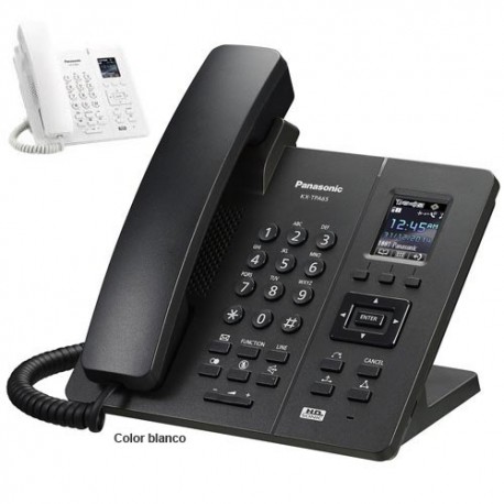 Teléfono sobremesa inalambrico DECT Panasonic TPA65 blanco,