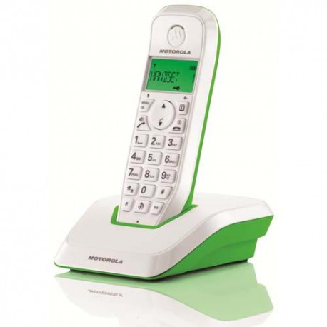 Telefono Inalambrico DECT MOTOROLA  S1201 Startac  Verde