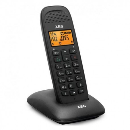 Telefono inalambrico Dect AEG Voxtel D80 Negro