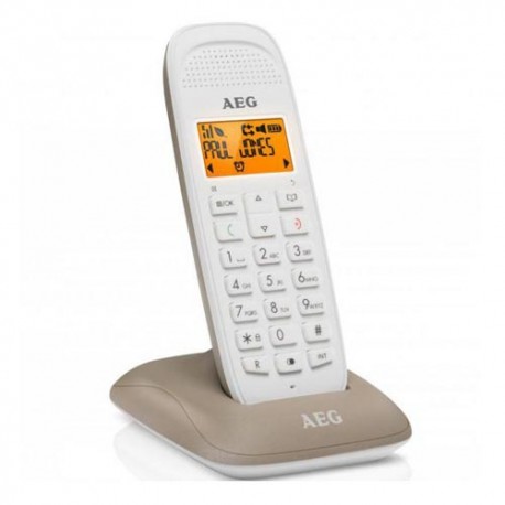 Telefono inalambrico Dect AEG Voxtel D81 Blanco Gris