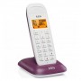 Telefono inalambrico Dect AEG Voxtel D81 Blanco Morado