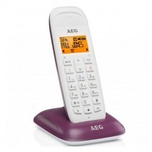 Telefono inalambrico Dect AEG Voxtel D81 Blanco Morado