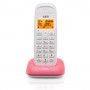 Telefono inalambrico Dect AEG Voxtel D81 Blanco Rosa