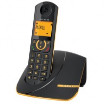 Telefono Inalambrico Dect Alcatel F330 Negro Amarillo