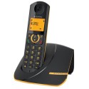 Telefono Inalambrico Dect Alcatel F330 Negro Amarillo