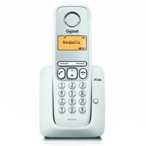 Telefono inalambrico dect Gigaset A130 blanco / plata