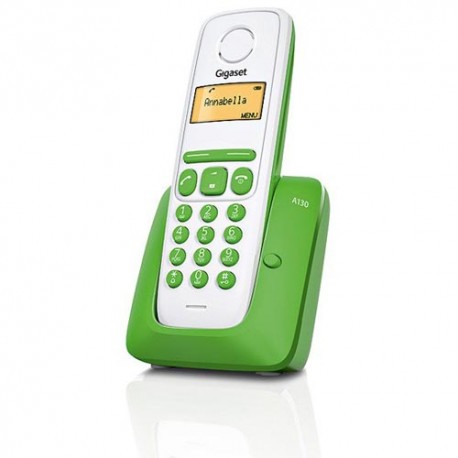 Telefono Inalambrico Dect Gigaset A130 Verde