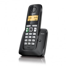 Telefono inalambrico DECT Gigaset A220 negro