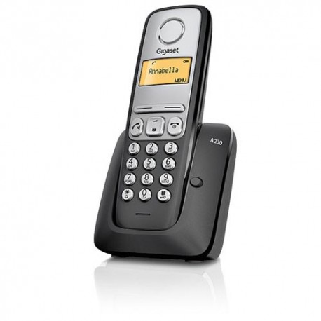 Telefono inalambrico dect Gigaset A230 negro