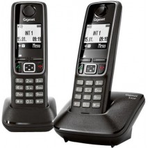 Dect Siemens Gigaset A420 black duo