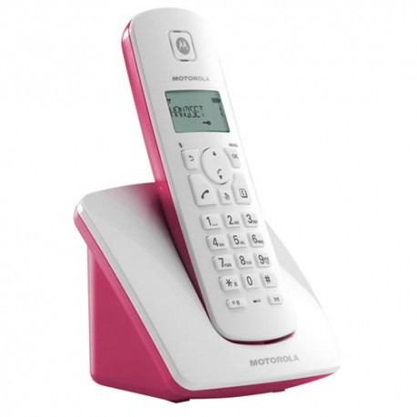 Telefono DECT MOTOROLA C401 Rosa
