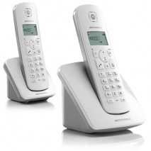 Telefono Inalambrico DECT MOTOROLA C402 Duo Gris