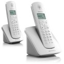 Telefono Inalambrico DECT MOTOROLA C402 Duo Gris