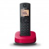 Dect  Panasonic TGC310 rojo y negro