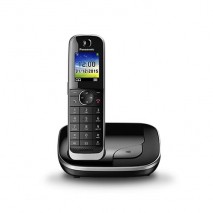 Teléfono inalambrico Panasonic KX-TGJ310SPB negro,
