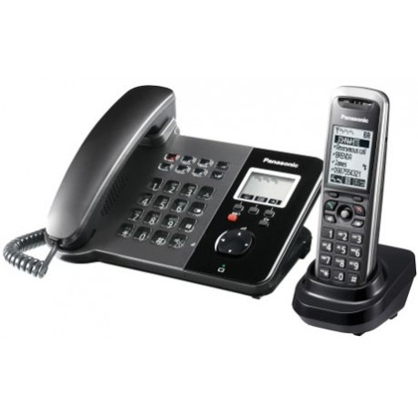 Terminal inalambrico Panasonic sip / dect KX-TGP550 base con telelefono