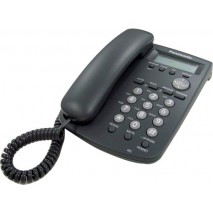 Telefono sip con pantalla lcd 1x16 negro HGT-100EXB