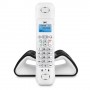 Dect spc Telecom 7706 negro y blanco ( agenda 50 nombres, manos libres)