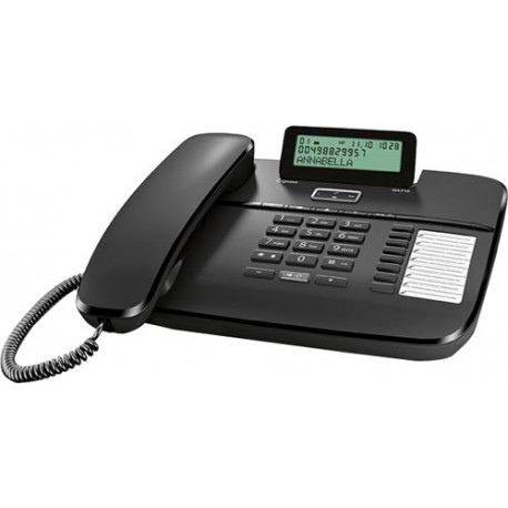 Telefono sobremesa Gigaset Euroset DA710 negro
