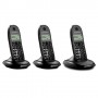 Telefono Inalambrico DECT MOTOROLA C1003 Trio Negro