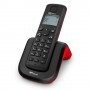 Dect Spc Telecom 7265 rojo / negro (agenda 50 nombre manos libres)