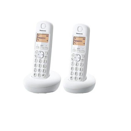 Telefono Inalambrico duo Panasonic KXTGB212SPW blanco