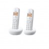 Telefono Inalambrico duo Panasonic KXTGB212SPW blanco