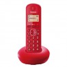 Telefono inalambrico Panasonic KXTGB210SPB rojo