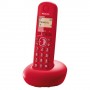 Telefono inalambrico Panasonic KXTGB210SPB rojo