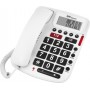 Telefono teclas grandes 3293 memoria directa 112 compatible con audifonos