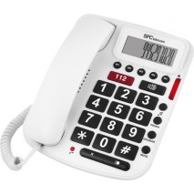 Telefono teclas grandes 3293 memoria directa 112 compatible con audifonos