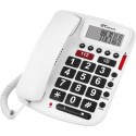 Telefono teclas grandes 3293 memoria directa 112 compatible con audifonos