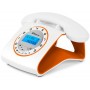 Telefono retro Elegance Telecom 3606 naranja
