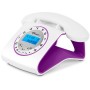Telefono retro Elegance Telecom 3606 purpura / violeta