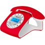 Telefono retro Elegance Telecom 3606 rojo