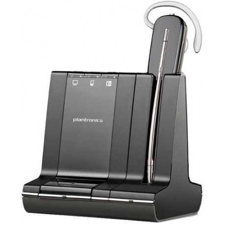 Auricular Plantronics SAVI W740 convertible diadema y gancho, Movil, fijo y PC, No incluye descolgad