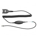 Cable 01 Básico rizado: Del desconector fácil a la conexión directa, sensibilidad baja del micro,
