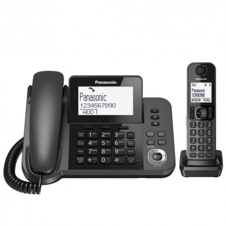 Equipo  Panasonic Combo inalambrico + Terminal de sobremesa KX-TGF310EXM,