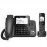 Equipo  Panasonic Combo inalambrico + Terminal de sobremesa KX-TGF310EXM,