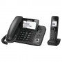 Equipo  Panasonic Combo inalambrico + Terminal de sobremesa KX-TGF310EXM,