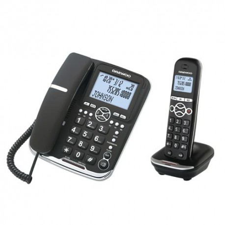 Telefono Combo Daewoo DTD5500 ( Dect + Fijo)