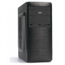 Caja ATX 3Go Excellent gris oscuro aluminio cepillado